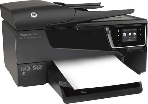 HP - Officejet 6600 Wireless e-All-In-One Printer - Black