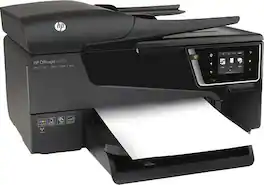 HP - Officejet 6600 Wireless e-All-In-One Printer - Black