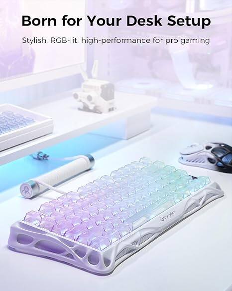 Born for Your Desk Setup  
Stylish, RGB-lit, high-performance for pro gaming  
@GravaStar