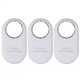 3x Samsung SmartTag2 Bluetooth + UWB, IP67 Water and Dust Resistant - White