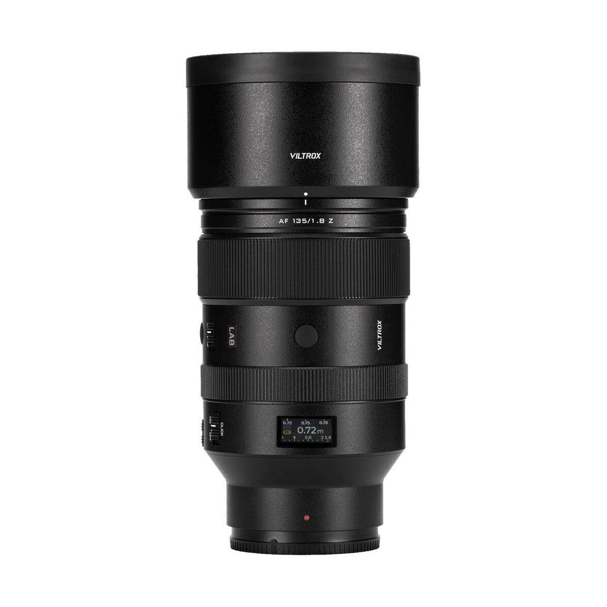VILTROX  
AF 135/1.8 Z  
carro  
LAB  
VILTROX  
0.72 0.75 0.70 0.72m 4 2,8 218
