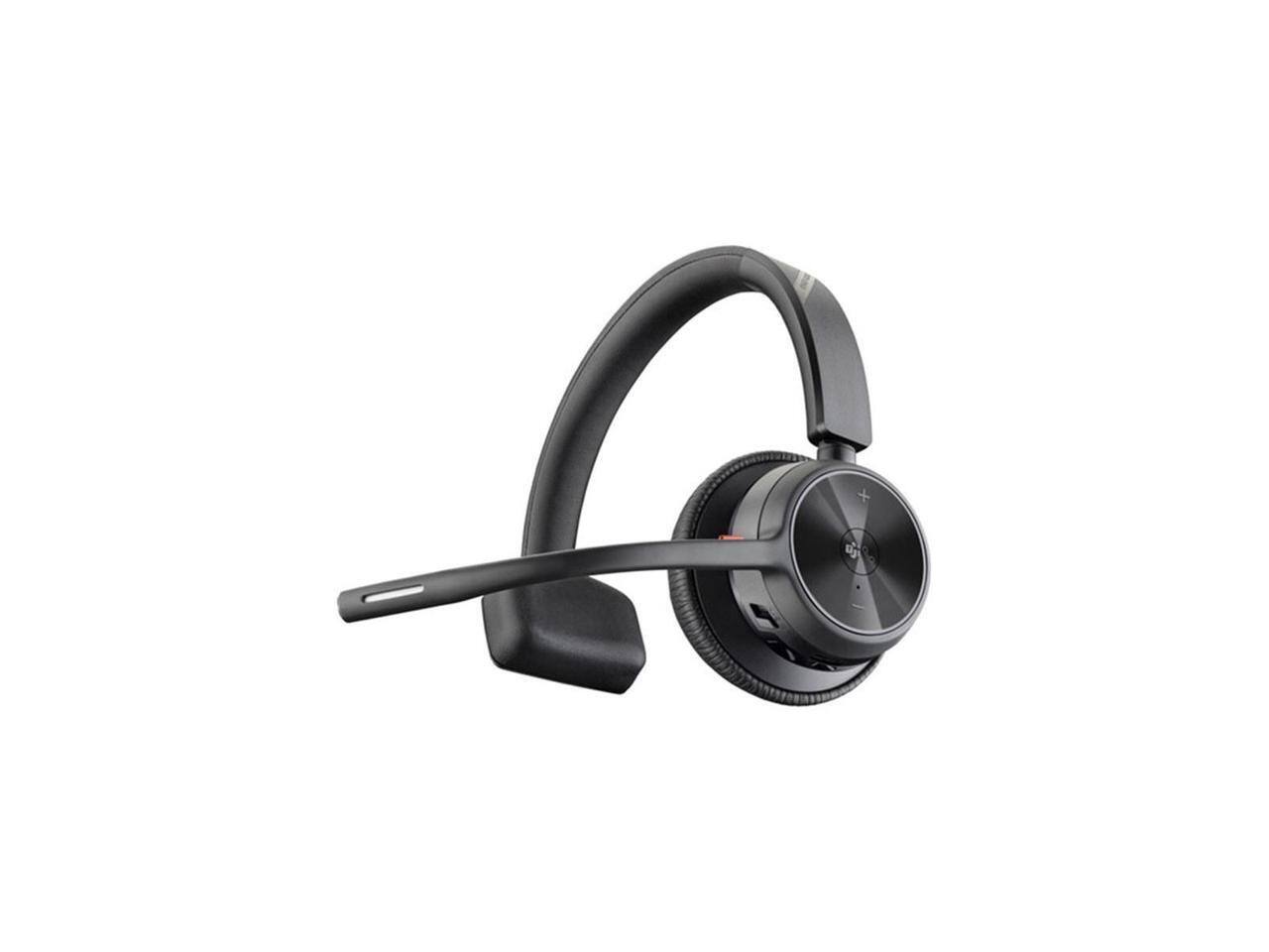 Alt View 8. HP - HP Poly Voyager 4310 Microsoft Teams Certified USB-A Headset +BT700 dongle (77Y91AA) - Black.
