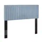 Front. Modway - Keira Performance Velvet Full / Queen Headboard by Modway - Blue.