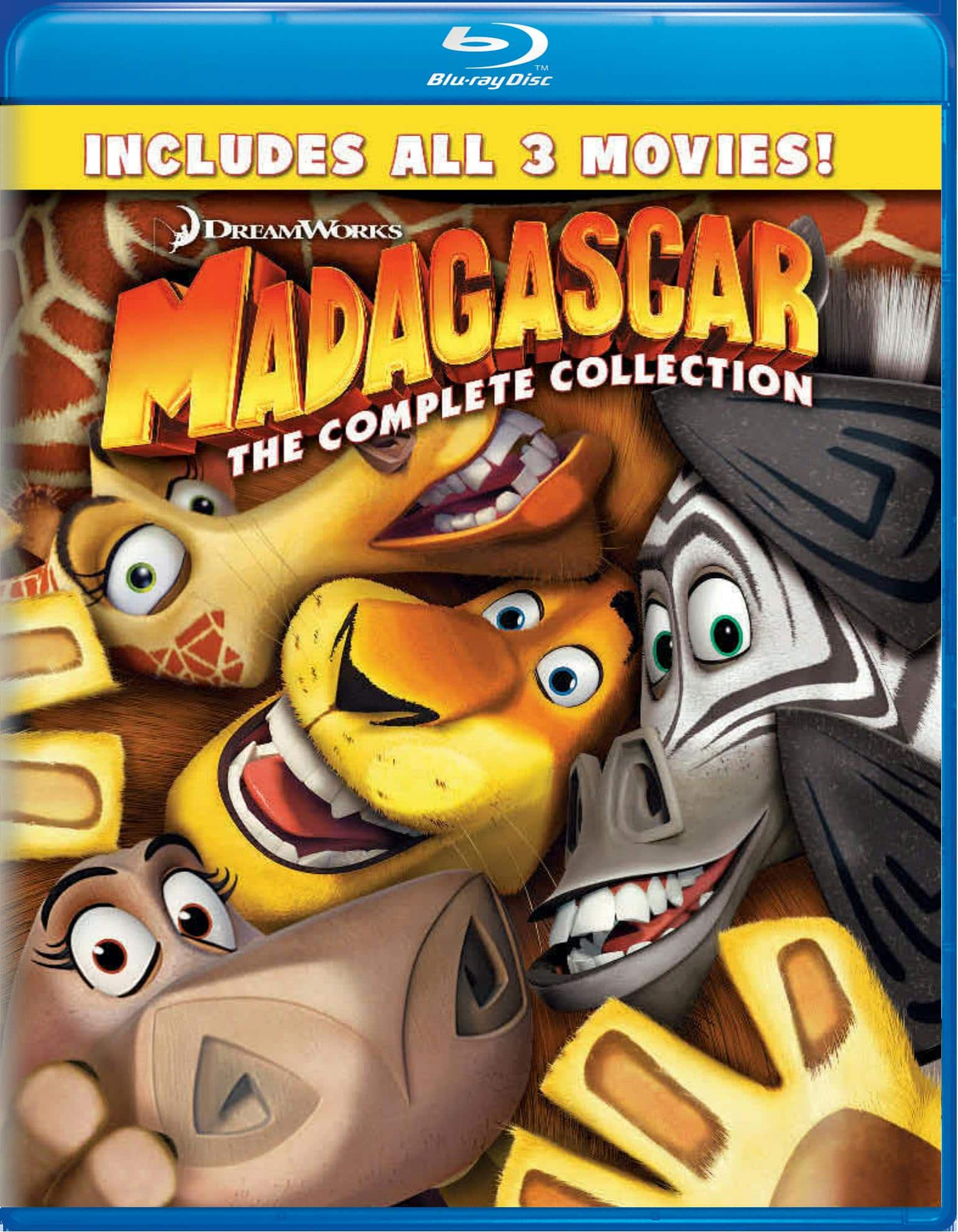 Madagascar: The Complete Collection (Blu-ray Set) [Blu-ray] [Standard]
