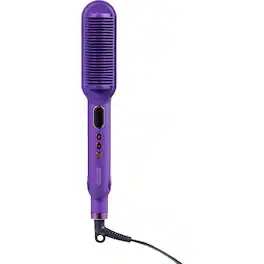 John Frieda - 2-in-1 Heated Hair Brush & Waver - Purple