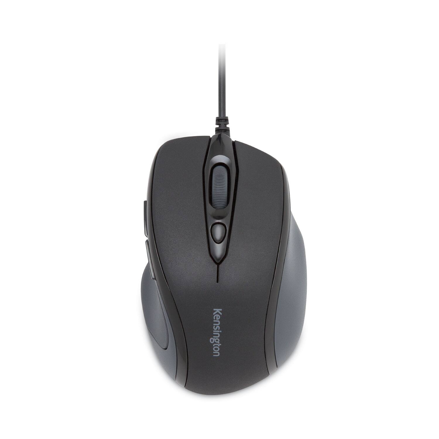 Alt View 2. Kensington - K72355US Pro Fit USB 2.0 Wired Mid-Size Mouse for Right Hand Use - Black - Black.