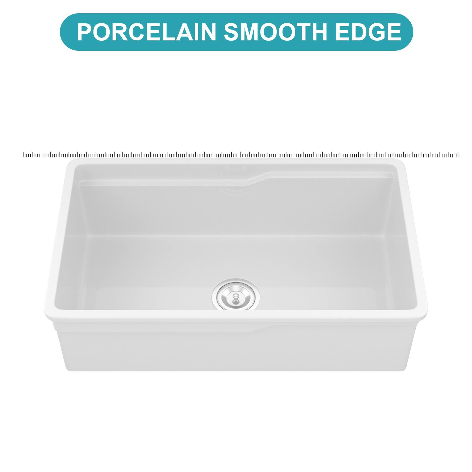 PORCELAIN SMOOTH EDGE