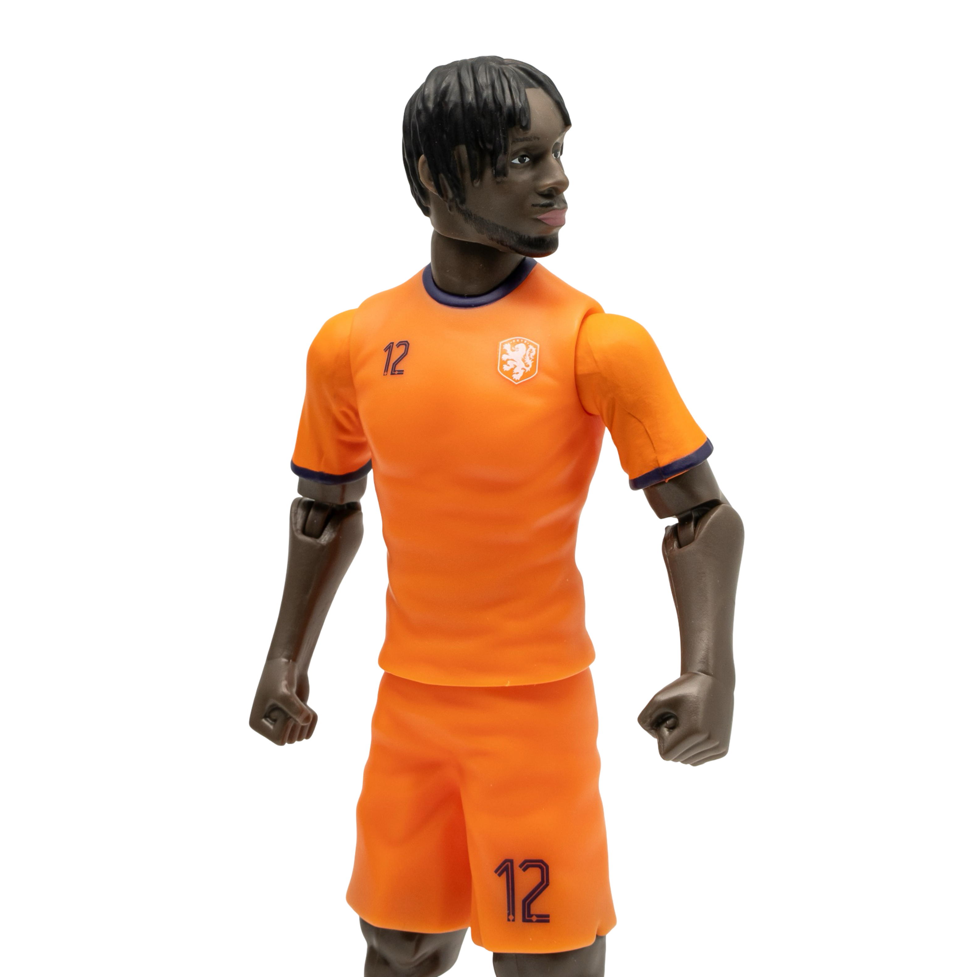 Alt View 2. Banbo Toys - Banbo Toys SOCKERS Netherlands National Jeremie Frimpong 8" Collectible Soccer Action Figure.
