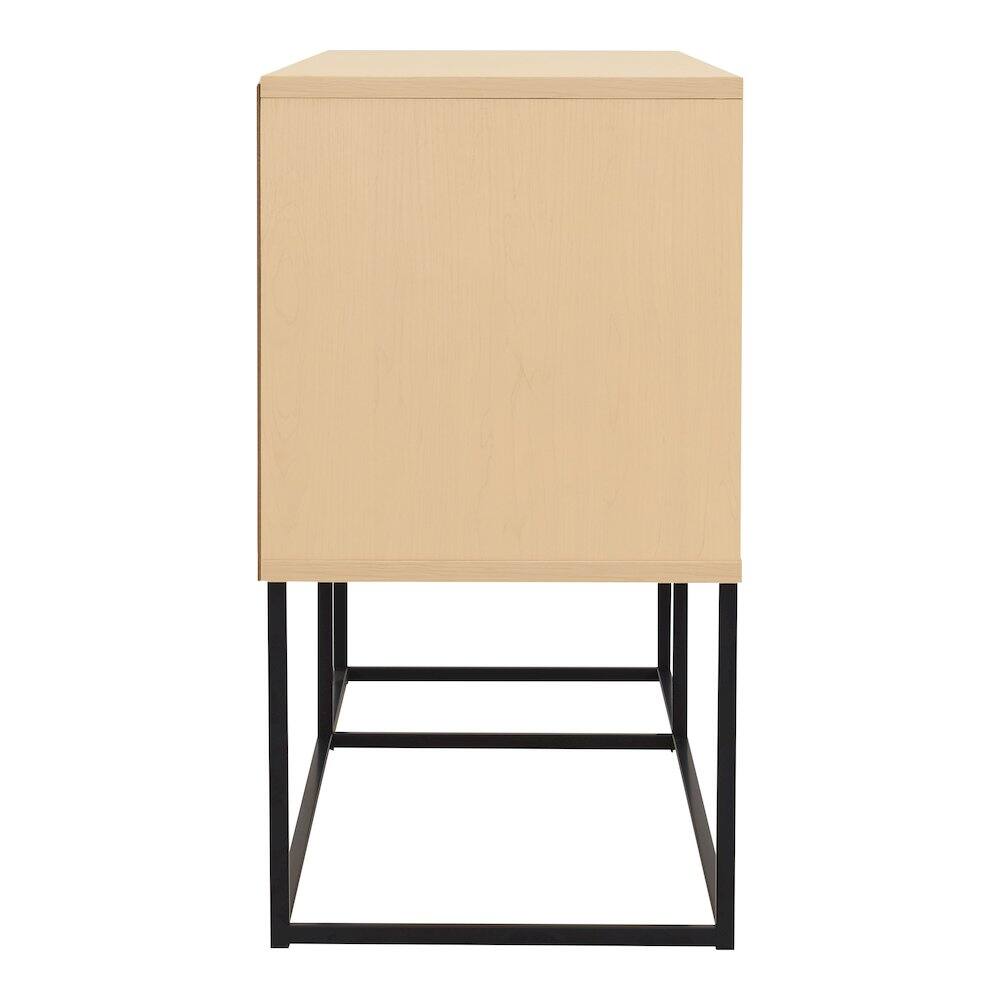 Alt View 1. Furniture of America - Yazda TV Stand Fits TV's up to 65 in. with LED Lights - Orange.