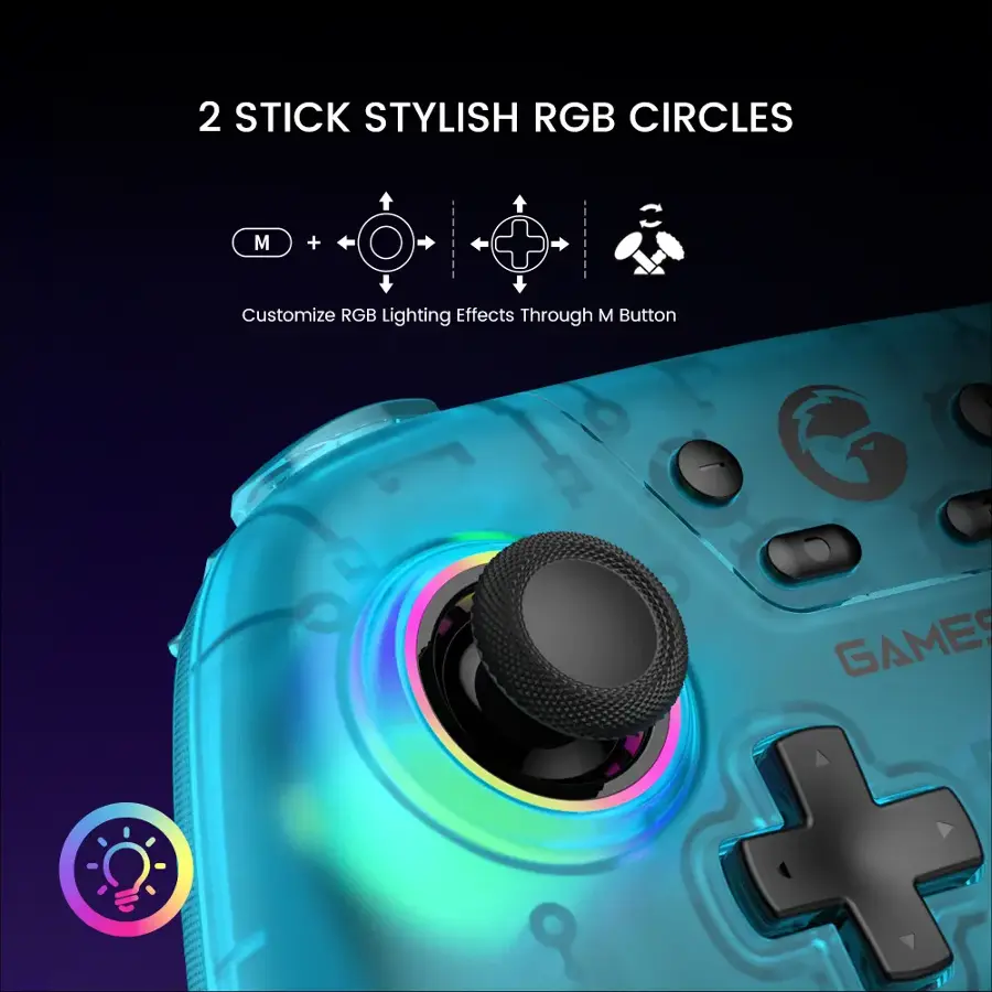 2 Stylish RGB Circles: Customize RGB Lighting Effects Through M Button [Game]