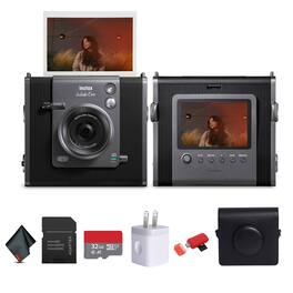 Fujifilm - INSTAX WIDE EVO Hybrid Instant Film Camera, 32GB Memory Card