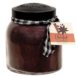 BreeBe - Bourbon Berry Tavern Papa Jar Candle 34oz - Dark Red