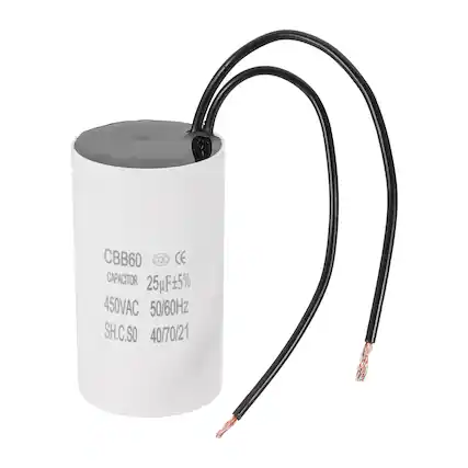CBB60 CQC CE CAPACITOR 25uF±5% 450VAC 50/60Hz SH.C.SO 40/70/21