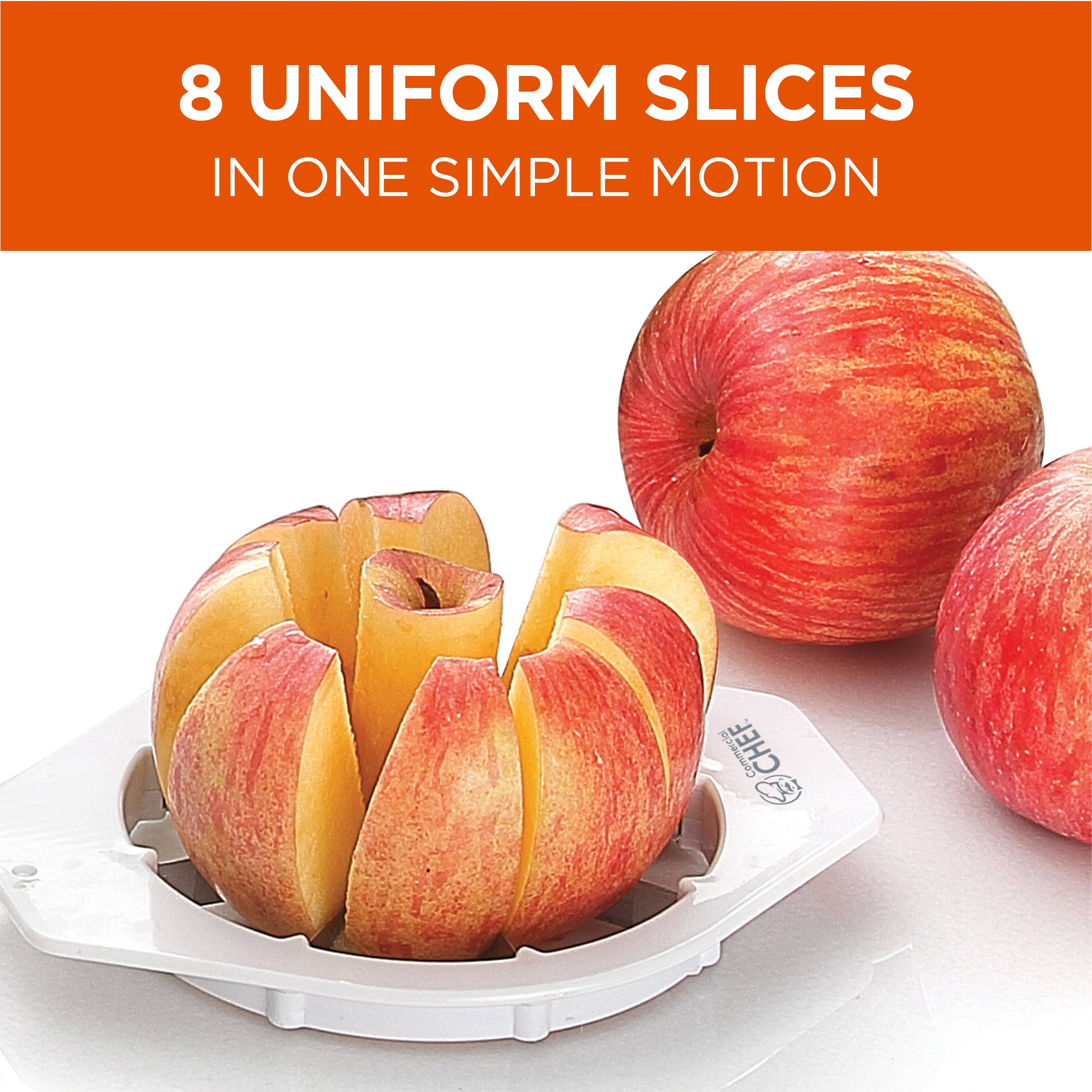 8 UNIFORM SLICES  
IN ONE SIMPLE MOTION