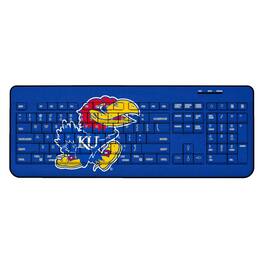 Keyscaper - Kansas Jayhawks Solid Design Wireless Keyboard - Multicolor