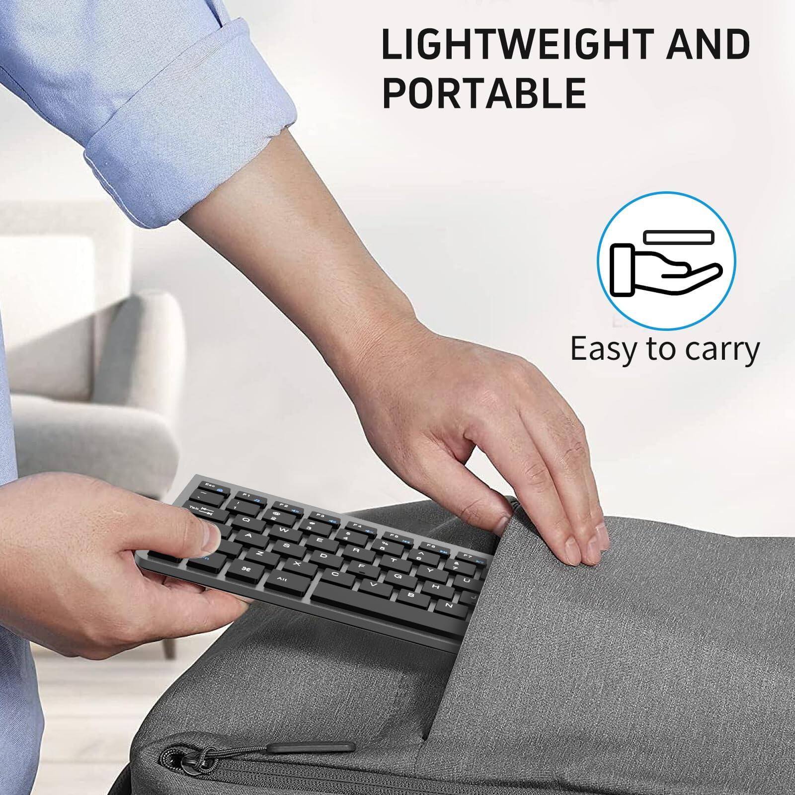 LIGHTWEIGHT AND PORTABLE  
Easy to carry