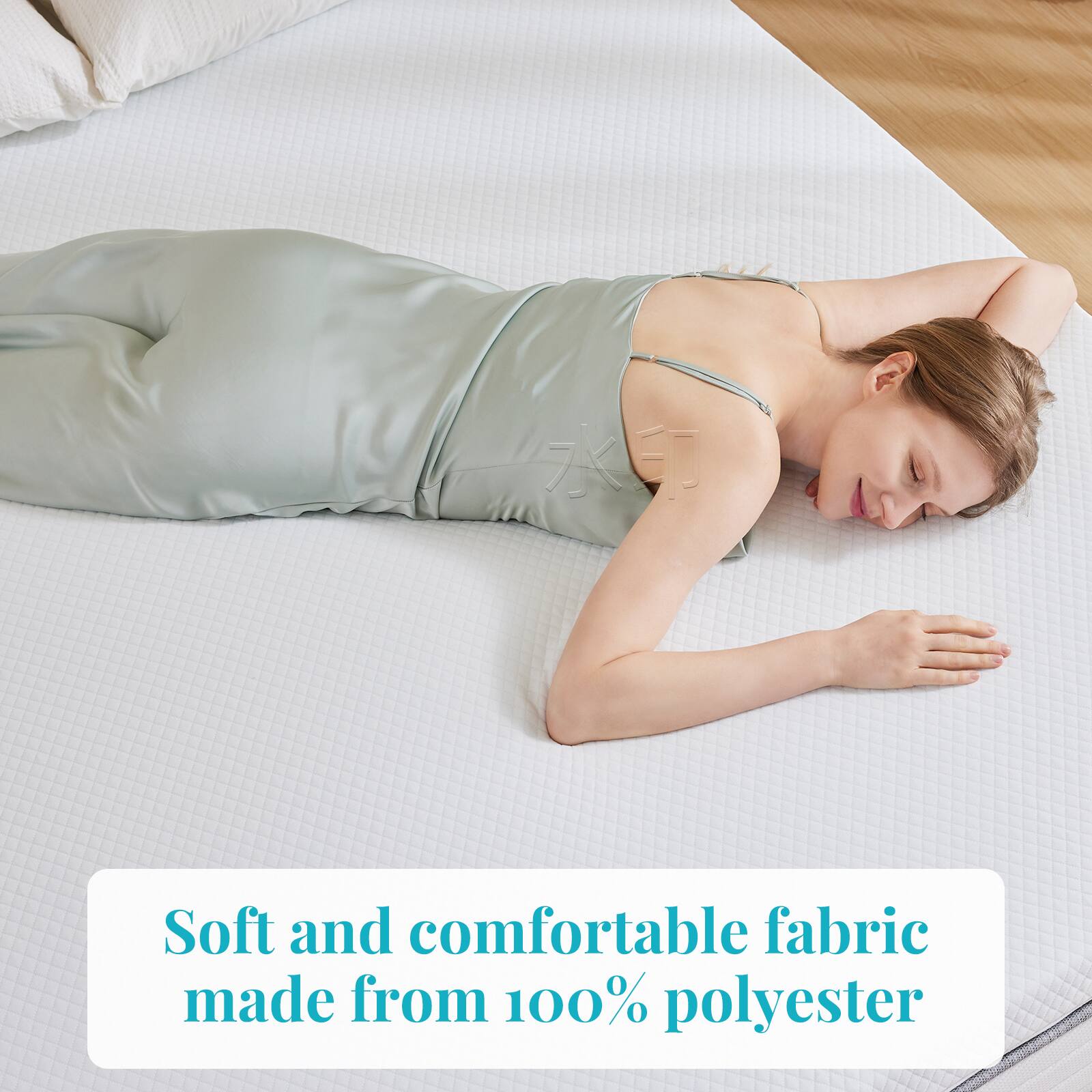 Soft and comfortable fabric made from 100% polyester
