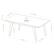 Alt View 40. Walker Edison - Scandi Coffee Table - Black.
