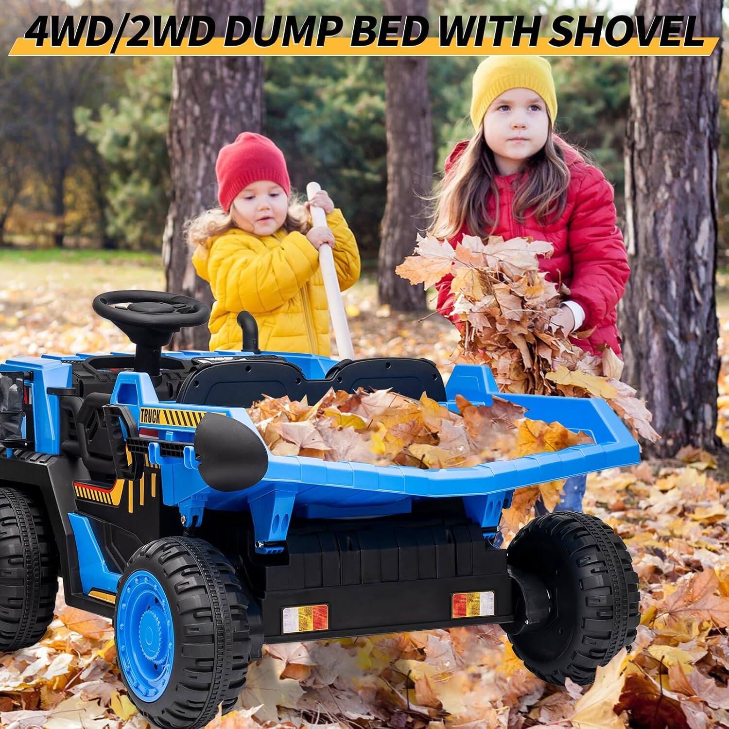 4WD/2WD DUMP BED WITH SHOVEL