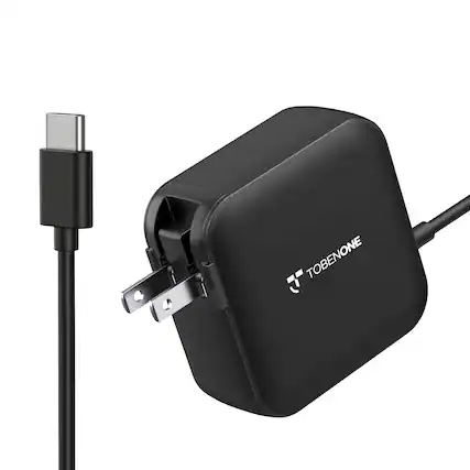 Front. Vulpecula Spade - 100W USB C Laptop Charger, Universal GaN III Power Supply Adapter, Replacement Foldable Fast Charger PD3.0 for MacBook.