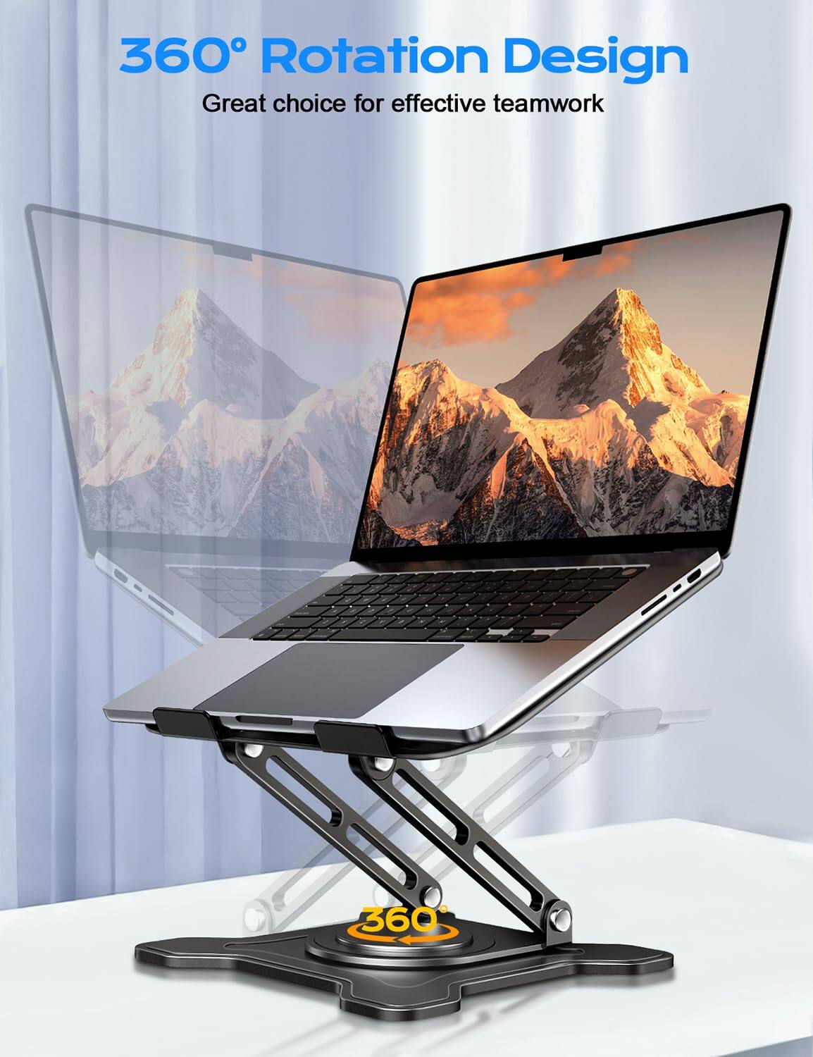 360° Rotation Design  
Great choice for effective teamwork