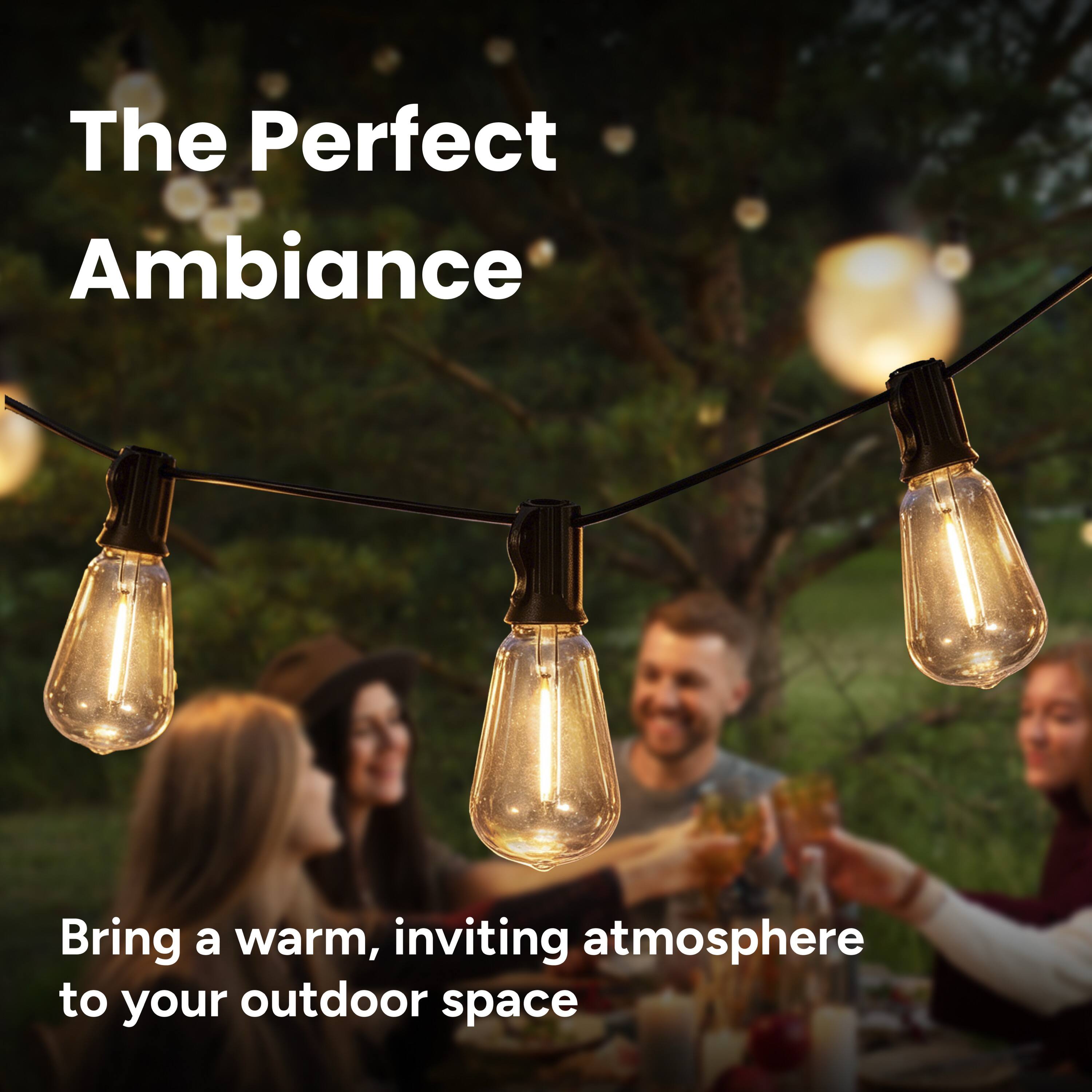 The Perfect Ambiance

Bring a warm, inviting atmosphere to your outdoor space