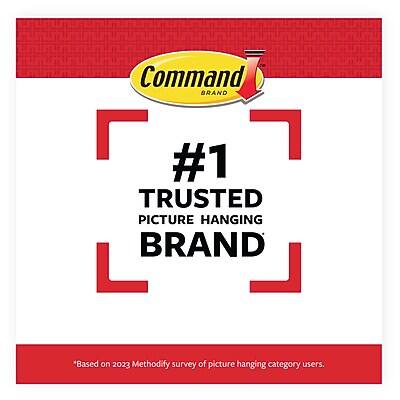 Command Brand  
#1 Trusted Picture Hanging Brand  
*Based on 2023 Methodify survey of picture hanging category users.