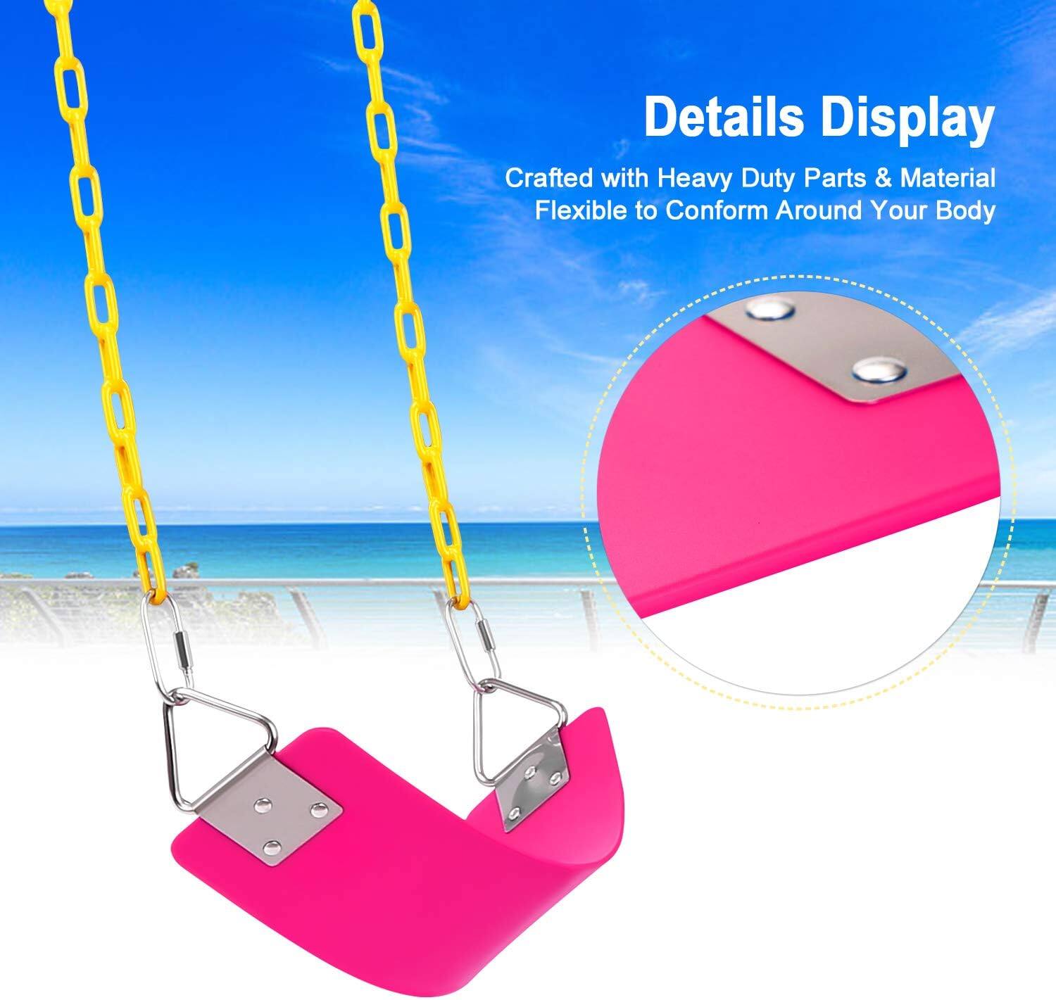 Details Display  
Crafted with Heavy Duty Parts & Material  
Flexible to Conform Around Your Body
