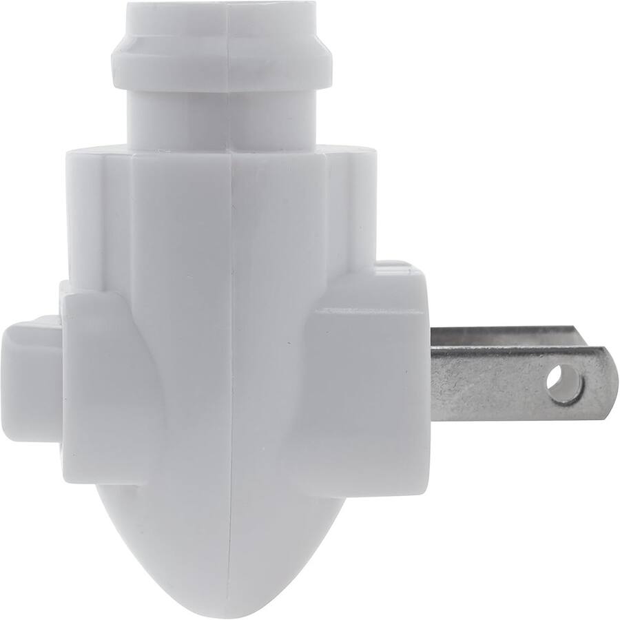 ACJPR Plug in Night Light Module (4 Pack) – 4W Bulb, White Plastic, DIY ...