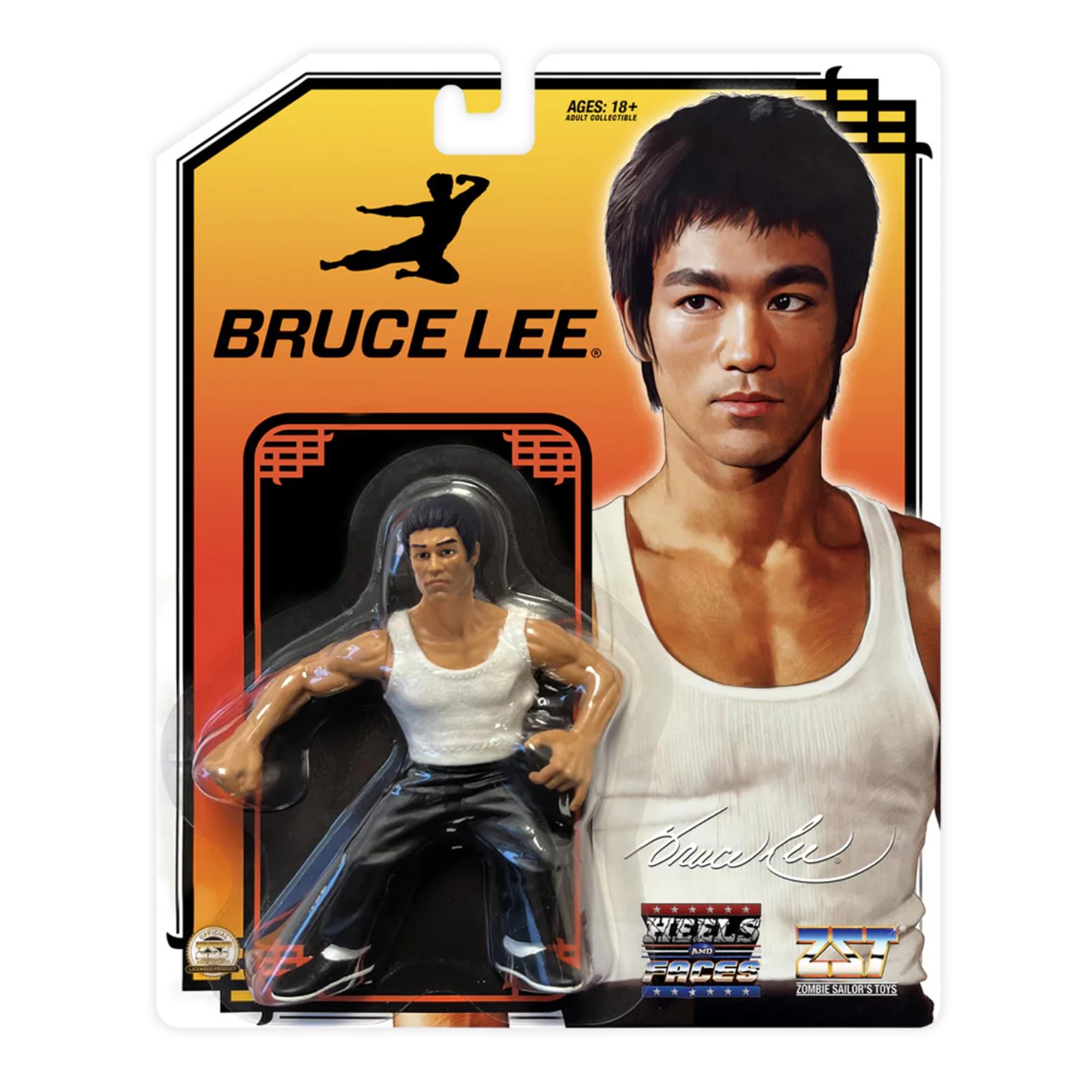 AGES: 18+ ADULT COLLECTIBLE BRUCE LEE  
HEELS AND FACES  
COMBINE SALC LOTS