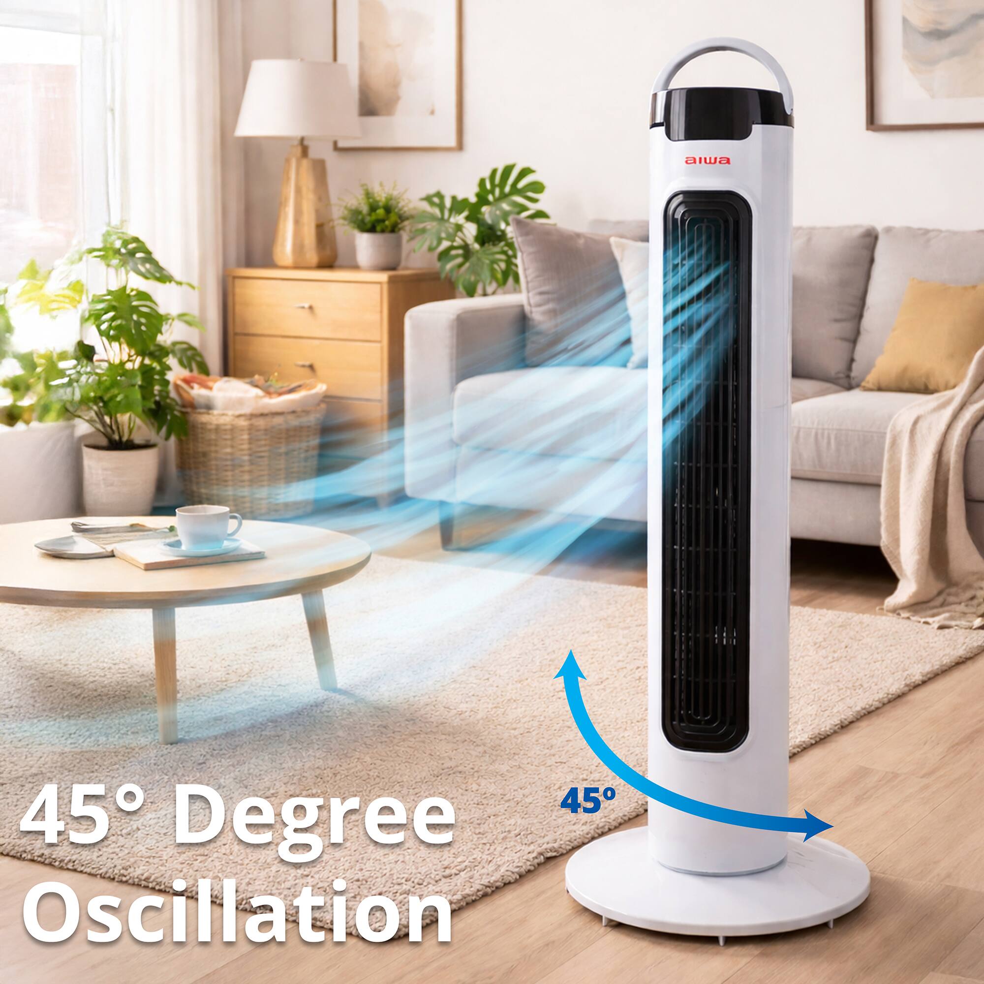 aiwa 45° Degree Oscillation
