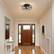 Alt View 1. Breezary - 12" Indoor Flush Mount Cage Ceiling Fan with Remote, 7 Blades, 6-Speed DC Motor, Timer & Memory, Compact for Small Rooms - Matte Black.