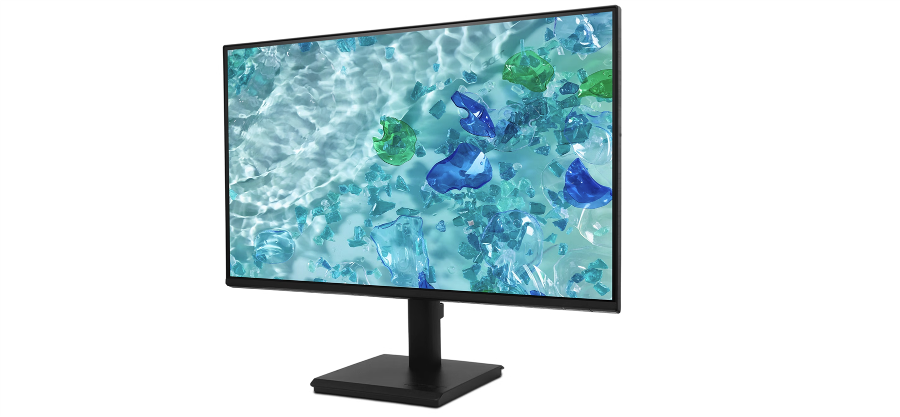 Left. Acer - Acer Vero V7 V277 Gbmipx 27-inch FHD IPS Monitor- UM.HV7AA.G07 - Black.