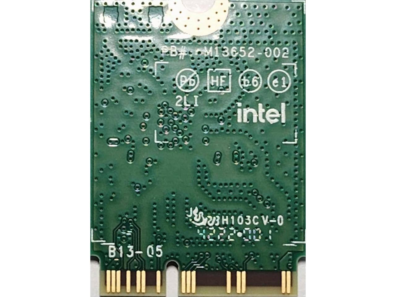 Intel AX211 WiFi 6E CNVio2 Adapter Tri Band 2.4/5/6GHz 2.4Gbps