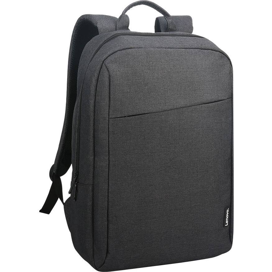 Alt View 1. Lenovo - Lenovo 15.6" Laptop Backpack B210 - Casual and stylish design - High quality, durable and water repellant fabric - Large - Black.