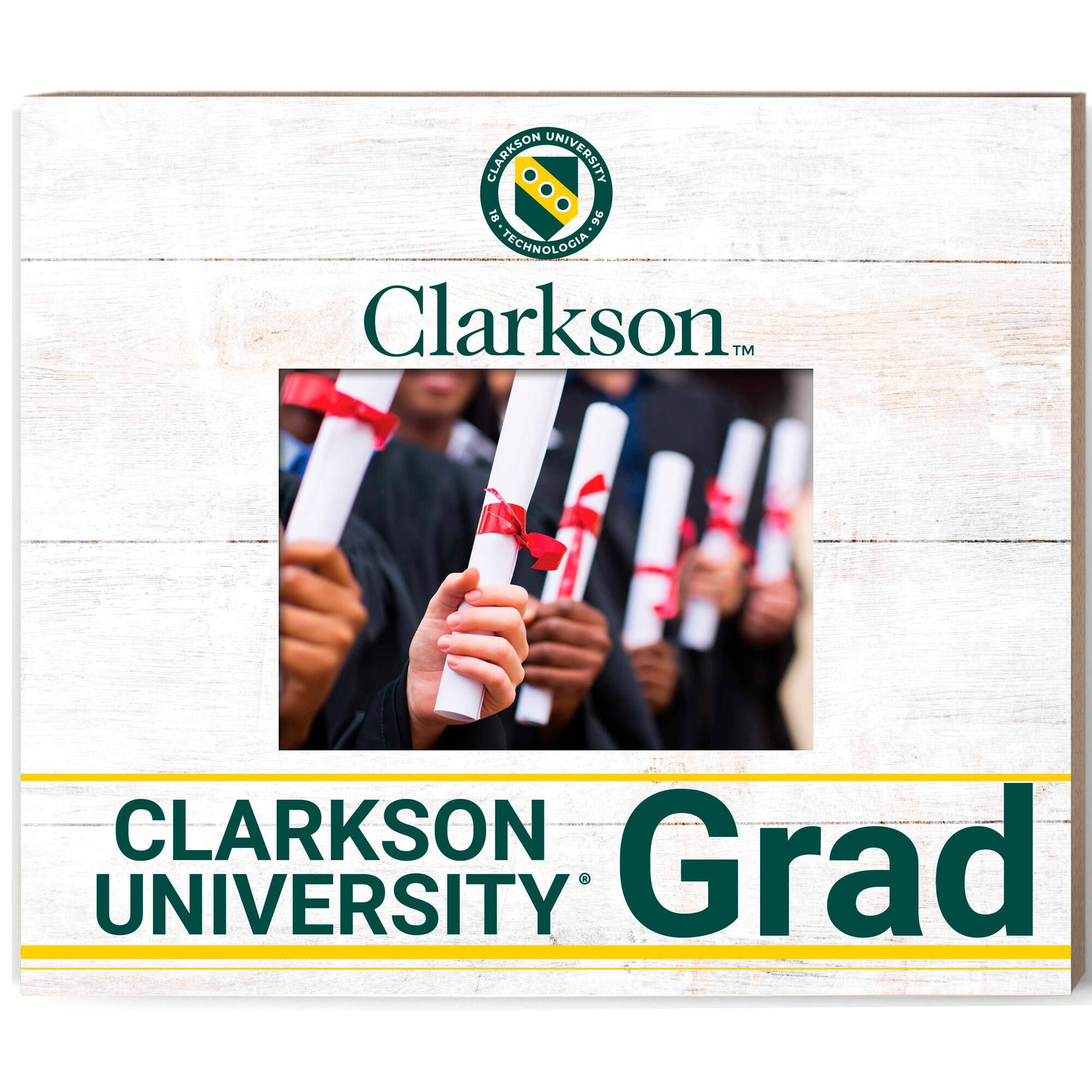 Clarkson Golden Knights 13.5" x 11.5" Grad Frame