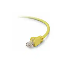 Belkin - High Performance Cat. 6 Network Patch Cable - RJ-45 Male - RJ-45 Male - 5.91ft - Yellow