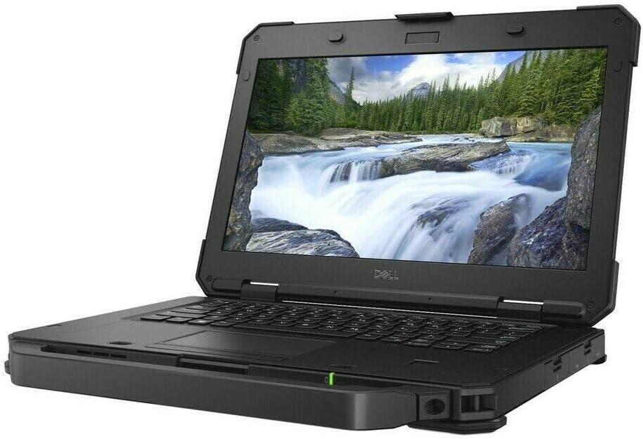 Left. Dell - Dell Latitude 14in Rugged Laptop Intel i5-8350U 16GB, 512GB Win 11 Pro (Renewed) - Black.