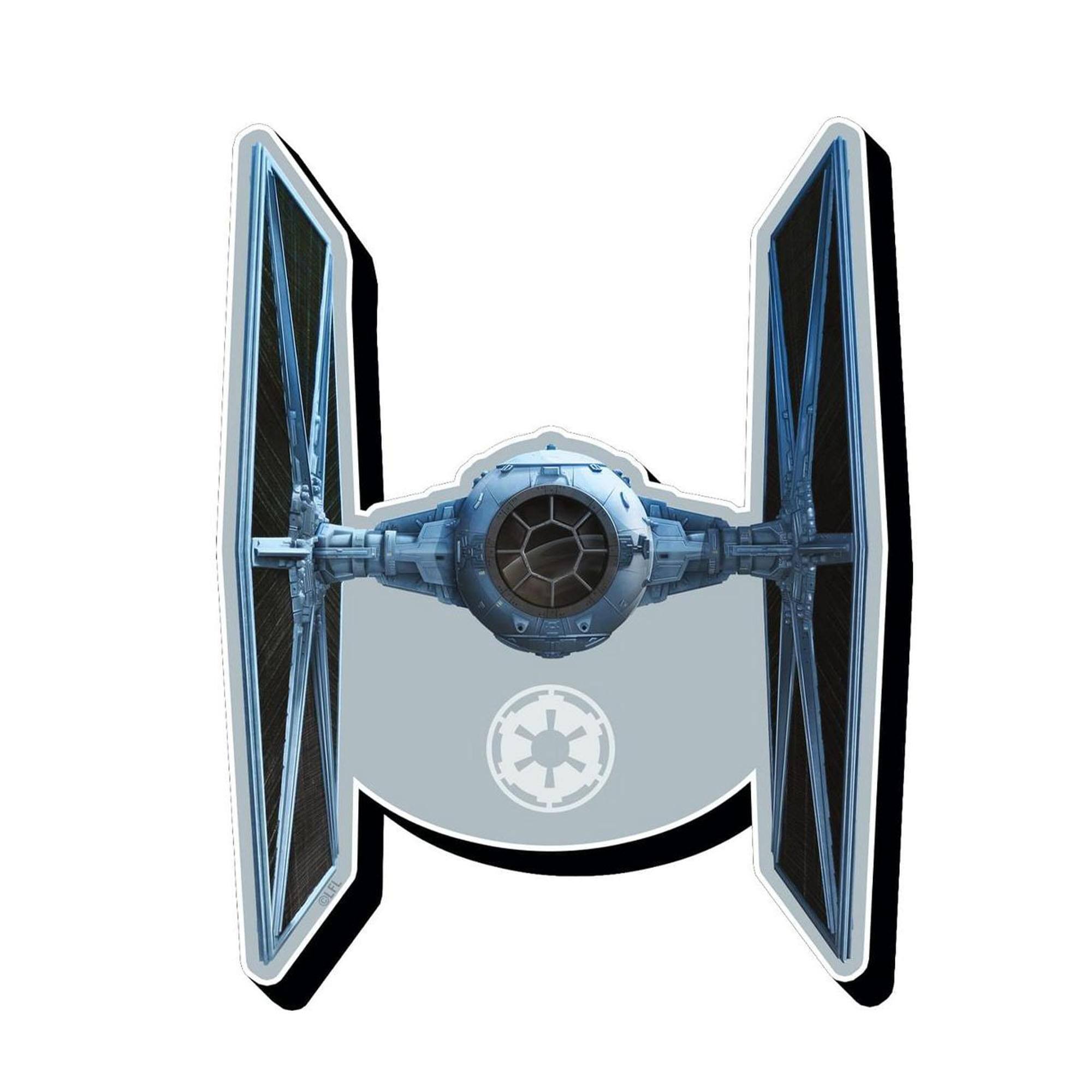 Front. NMR Distribution - Star Wars TIE Fighter Large Funky Chunky Magnet - Blue.