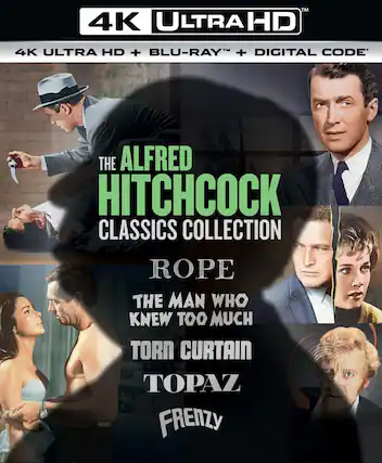 Front. The Alfred Hitchcock Classics Collection - 4K Blu-Ray.