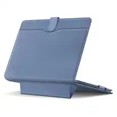 Front. Kitcheniva - Folio Foldable Stand Sleeve Case For MacBook Neo 13 Inch A3404 (2026) Indigo - Indigo.