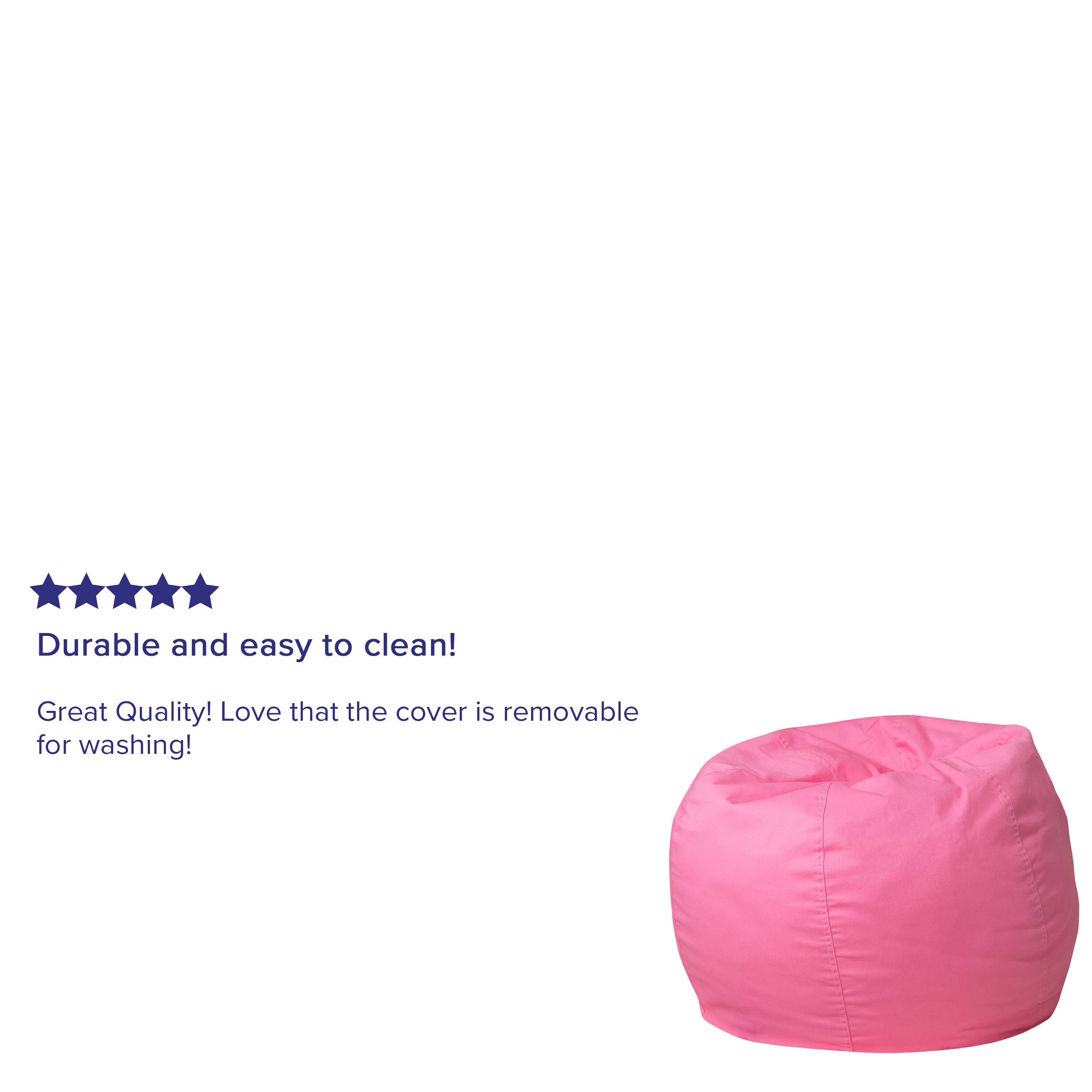 Durable and easy to clean!  
Great Quality! Love that the cover is removable for washing!