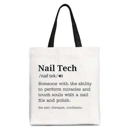 Nail Tech
/nail tek/
Someone with the ability to perform miracles and touch souls with a nail file and polish.
See also: therapist, confidante.