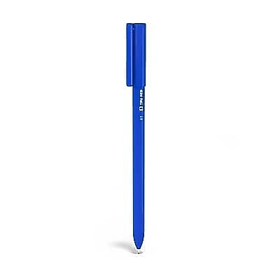Alt View 1. TRU RED - TRU RED Ballpoint Stick Pens with Grip, Medium Point 1.0mm, Blue Ink, 12 Pack – Comfortable Writing Pens for Office Use - Blue.