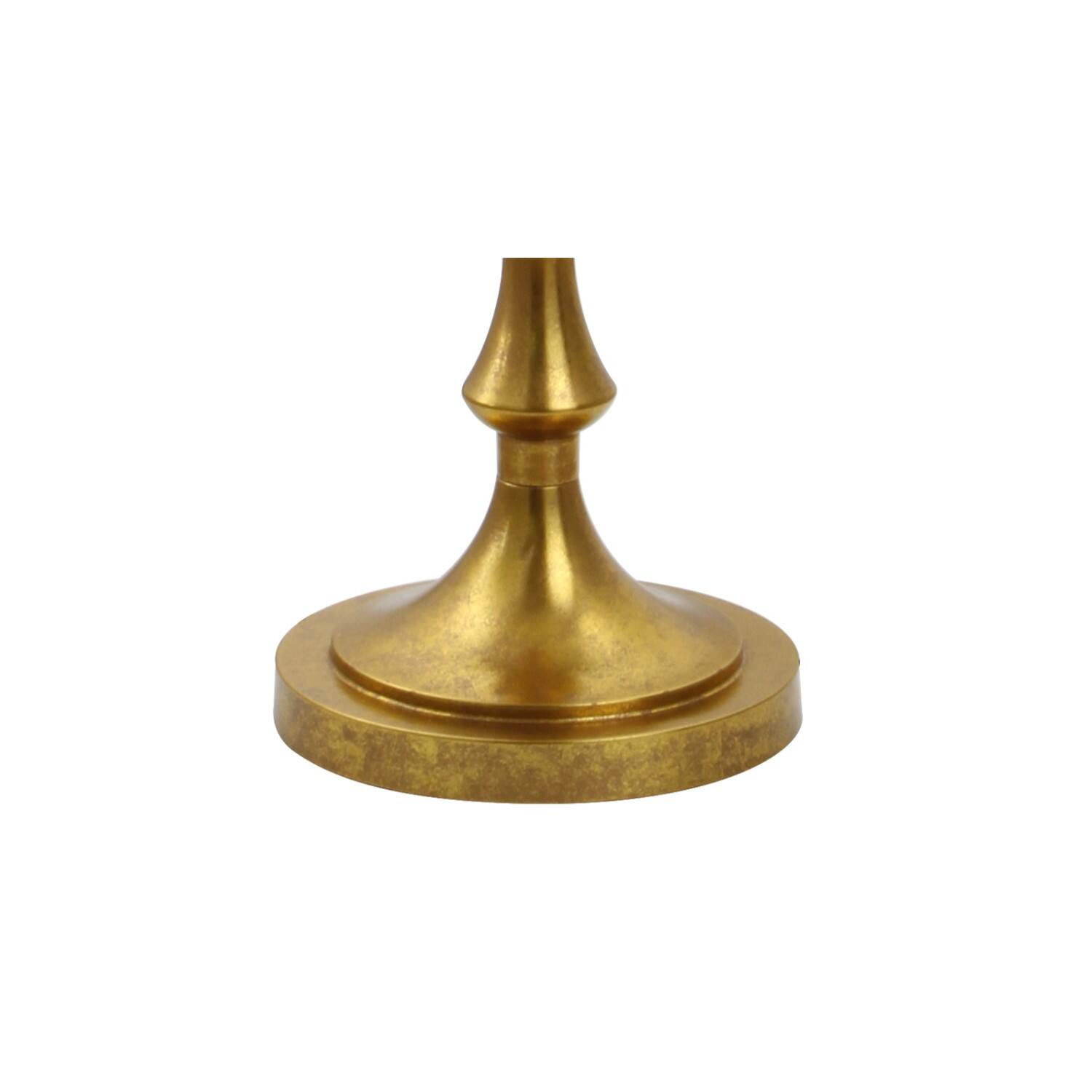 Alt View 3. Jonathan Y - Jaxon 62.5" Traditional Glam Metal LED Floor Lamp, Gold Painting - Gold Painting.