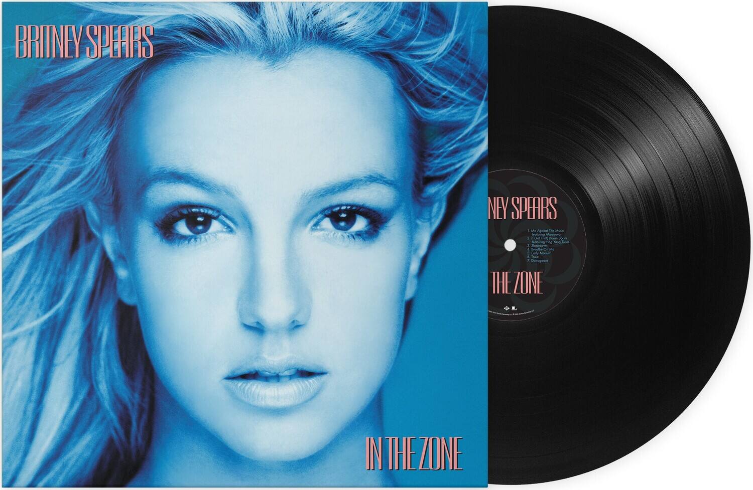 BRITNEY SPEARS  
IN THE ZONE  

BRITNEY SPEARS  
THE ZONE  

1. Me Against The Music  
2. Gonna Be A Heartbreaker  
3. Outrageous  
4. Break It Down  
5. Everytime  
6. Only Want You  
7. Catch Me If You Can
