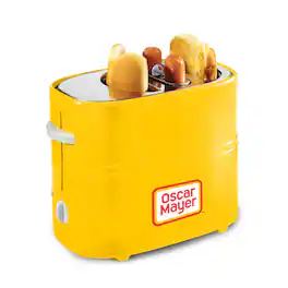 KRAFT - 2-Slot Hot Dog Toaster - Yellow