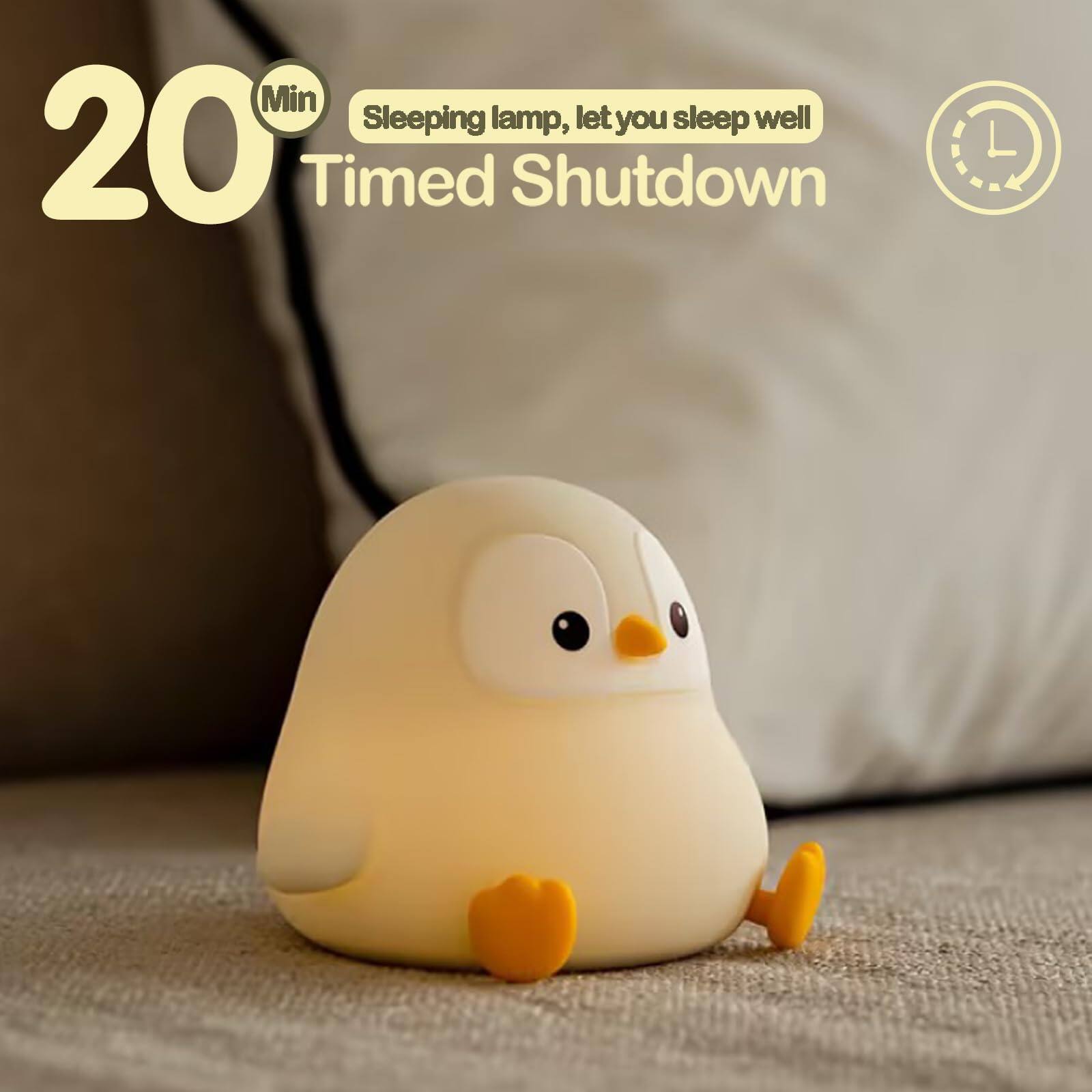 20 Min  
Sleeping lamp, let you sleep well  
Timed Shutdown