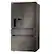 Alt View 1. LG - Standard-Depth MAX 28.6 Cu. Ft. 4-Door French Door Smart Refrigerator with Full-Convert Drawer - Black Stainless Steel.