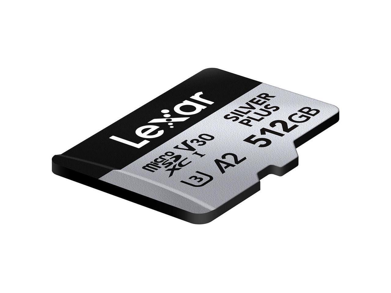 Lexar Professional SILVER PLUS Series microSDXC™ UHS I Card with